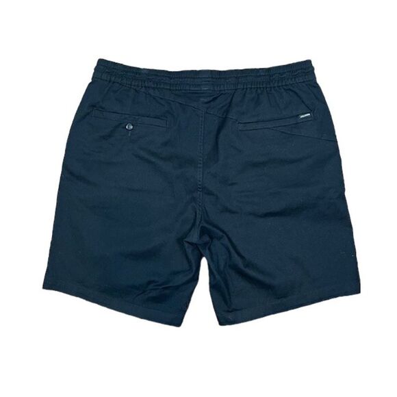 Volcom Men's Frickin Elastic Waist Shorts Drawstring Black XXL - Picture 6 of 11